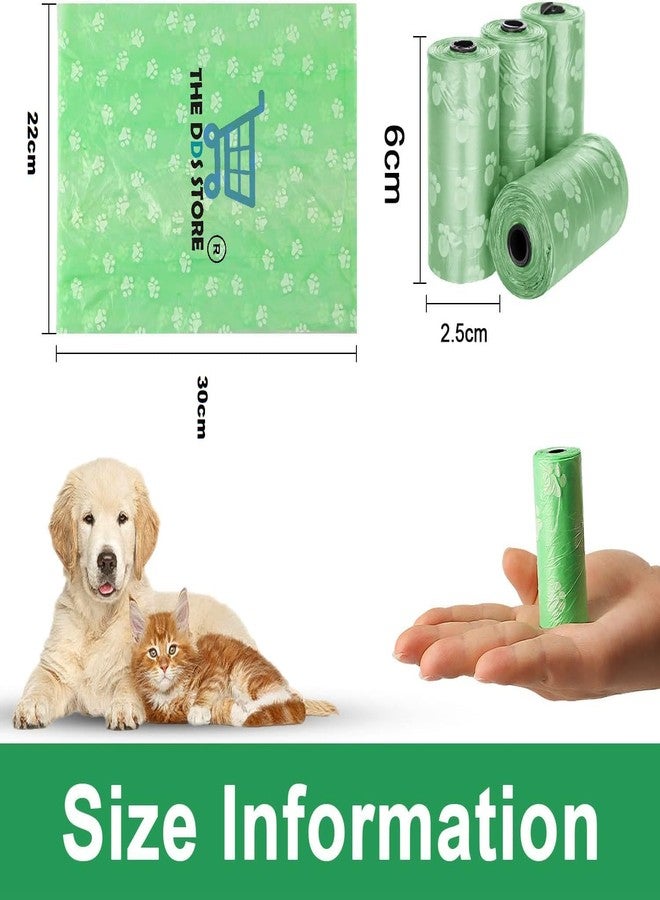 THE DDS STORE Pet Waste Bag, Random Color Printrd Pet Poop Bag Disposal Waste Bags Scoop Doggy Poop Bag (15 Rolls (225 Bag)) - Image 5
